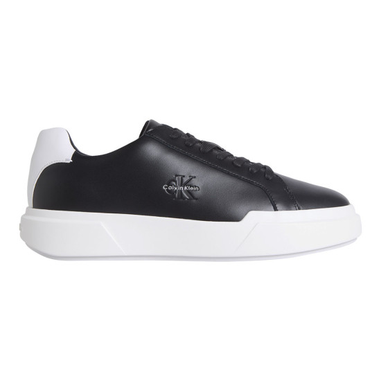 Calvin Klein Leather Durable Traction NYC Trainers